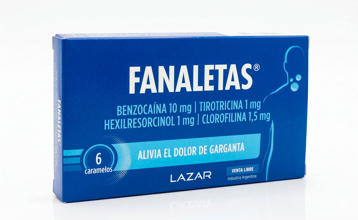 Fanaletas caramelos x 6
