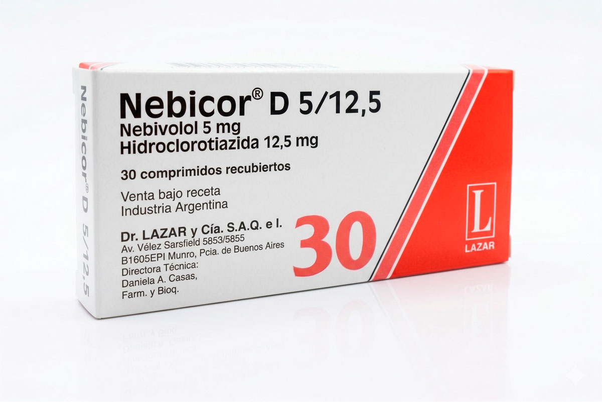 Nebicor D 12,5-5 mg